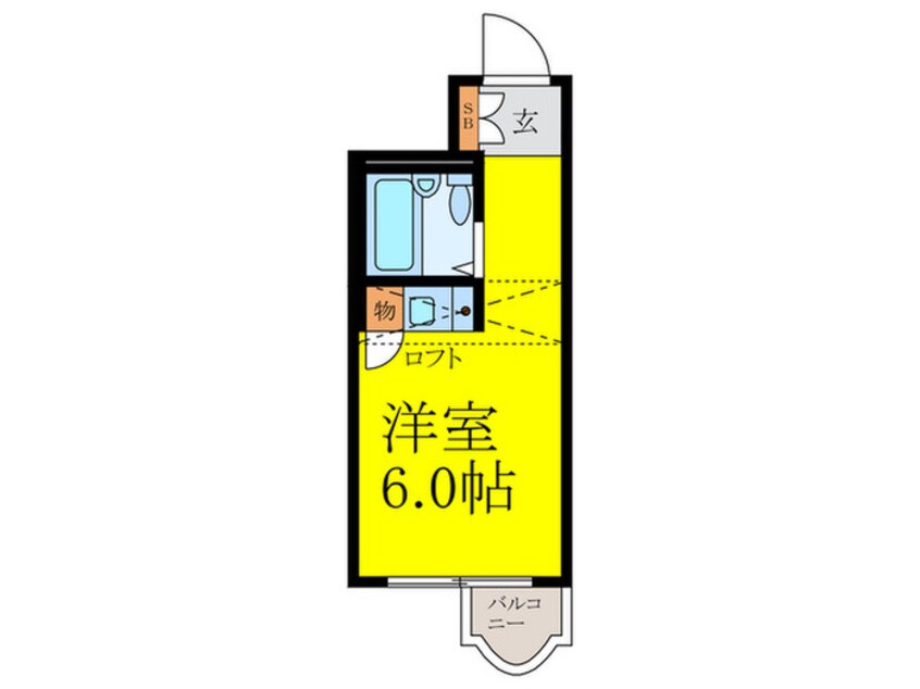 間取図 Ｃｏｌｌｅｃｔｉｏｎ江坂