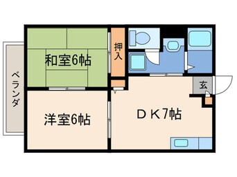 間取図 ＭＫハイツ