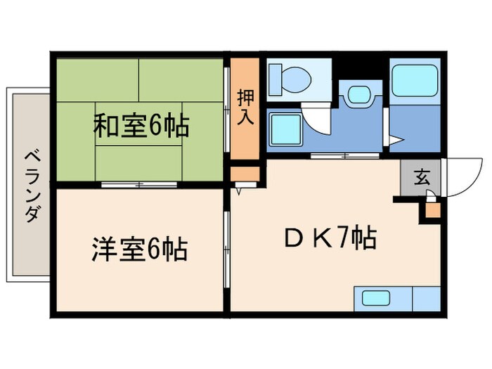 間取り図 ＭＫハイツ