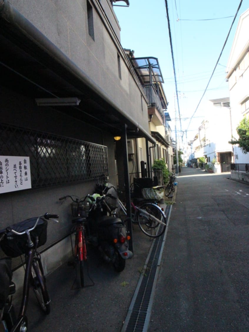 駐輪場 ヒロタマンション