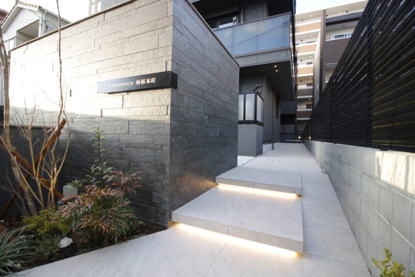 エントランス部分 Ｄ－ｒｅｓｉｄｅｎｃｅ服部本町