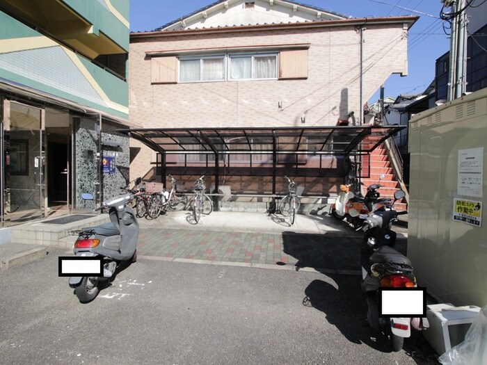 駐輪場 ライフハイム須賀