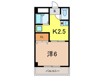 間取図 グローリーメゾン