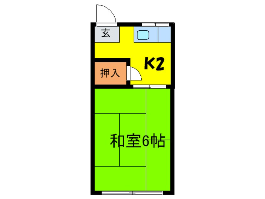 間取図 千島アパ－ト