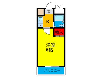 間取図 パシフィック大正駅前