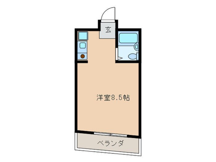 間取り図 湊マンション