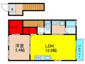 セラフィーメゾン東香里園の間取図