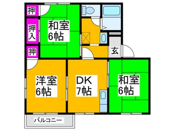 間取図 中嶋ハイツ