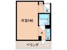 グラスフラッツ 1Rの間取り