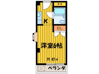 間取図 ネオコ－ポイケダヤ２号館