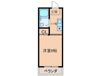 間取図 ネオコ－ポイケダヤ２号館