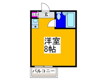 間取図 シャト－平野