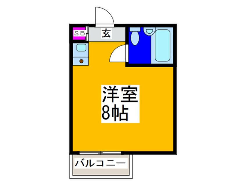 間取図 シャト－平野