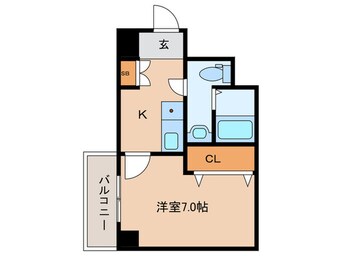 間取図 マリンプラザ