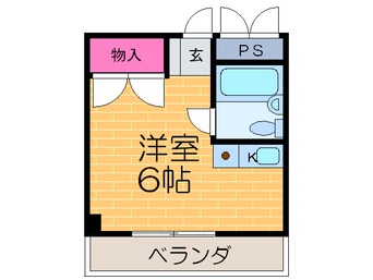 間取図 シャト－平野・第２平野