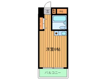 間取図 ホ－ユウパレス日本橋(602)