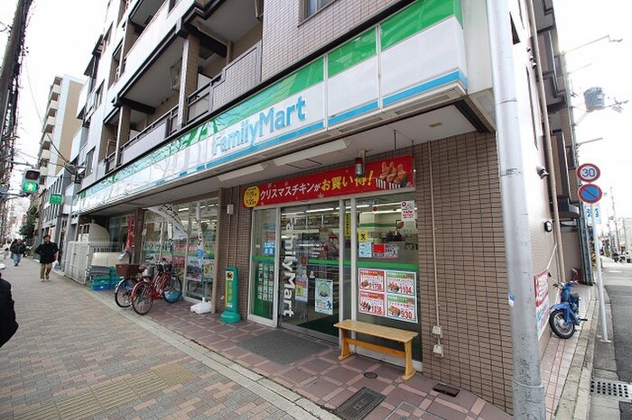 ファミリーマート四条西新道店(コンビニ)まで100m ベストプラザ