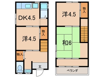 間取図 Kobe垂水区塩屋町3-12-50戸建