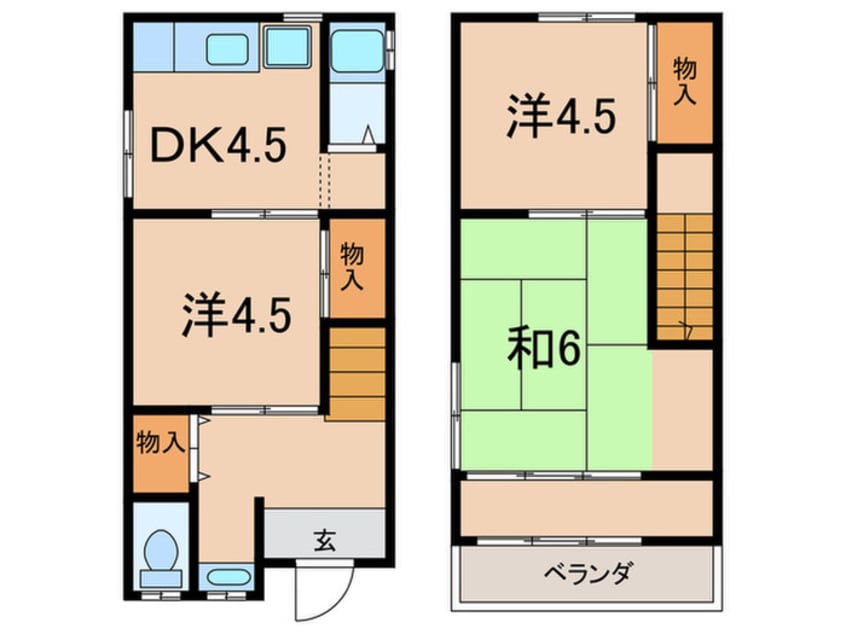 間取図 Kobe垂水区塩屋町3-12-50戸建