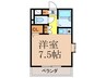 スカイマンションⅡ 1Rの間取り