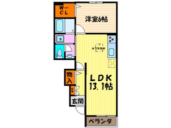 間取図 サンリットハウス桜井台