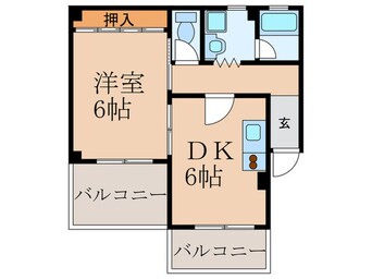 間取図 ソレイユ明石