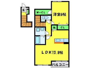 間取図 ベルソレイユ