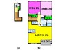 ベルソレイユ 2LDKの間取り