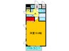 Ｍ　プラザ津田駅前１１番館 1Kの間取り