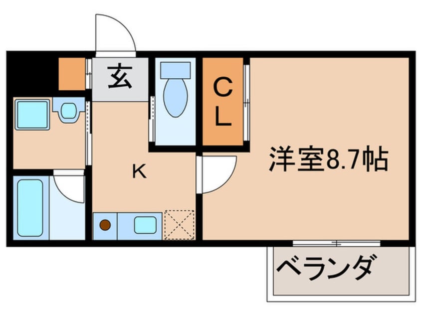 間取図 シエテ南塚口