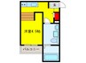 ハレ東雲 1Rの間取り