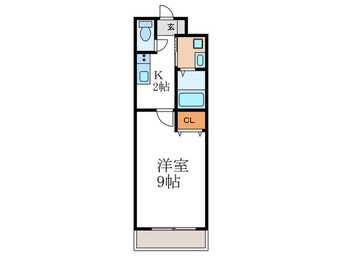 間取図 カノン修学院