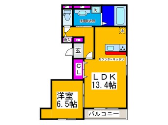 間取図 LS RESIDENCE NAKAMOZU