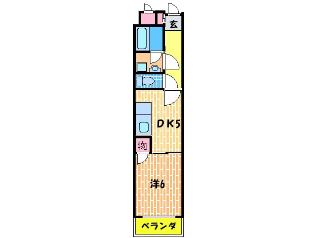 間取り図 シュテルンパラスト鈴栄