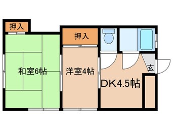 間取図 中山ハイツ