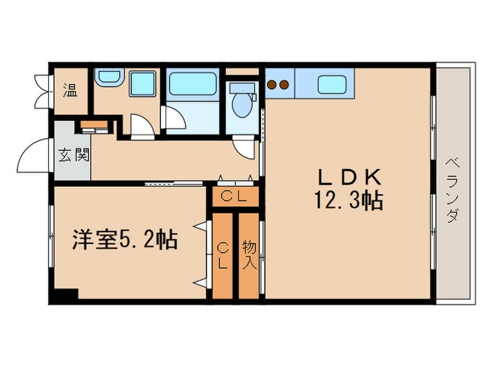 間取り図 リベルティキタガワ