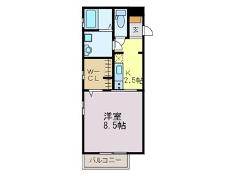 間取図 カ－サヴィオ－ラ