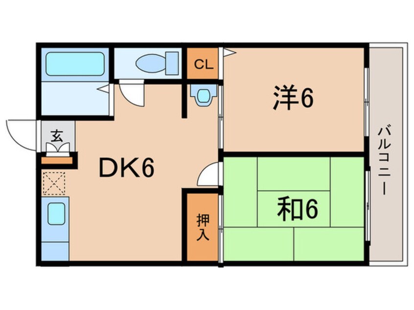 間取図 オークビュー