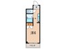 マンションロア 1Kの間取り