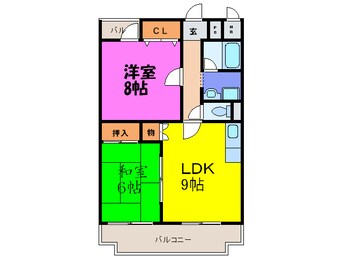 間取図 ハイツＫ・Ｉ