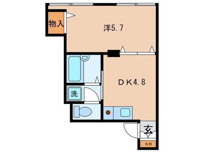 間取り図 イ－スト西代
