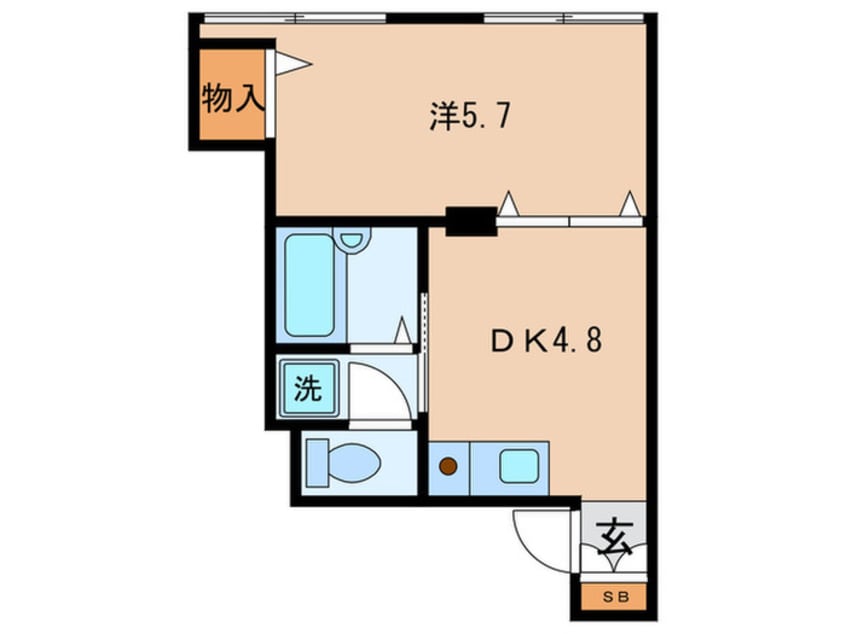 間取図 イ－スト西代