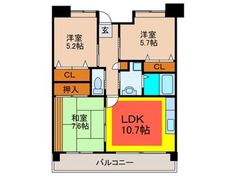 間取図 OPH千里西町緑地