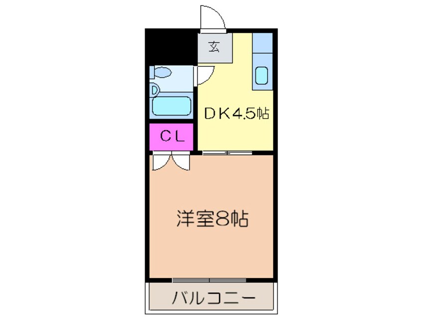 間取図 ヴィラ日建