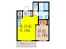 GRANDIR吹田寿町 1LDKの間取り