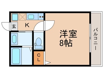 間取図 フラッティ梅小路