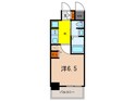 ｴｽﾃﾑｺｰﾄ三宮EASTⅢﾗｳﾞｨｯｻ(204)の間取図