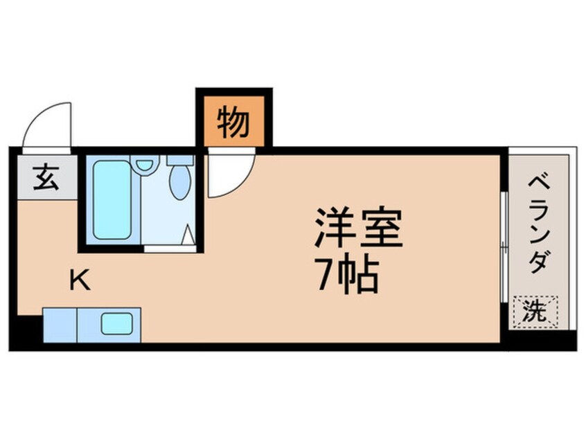 間取図 メゾンド－ル五条