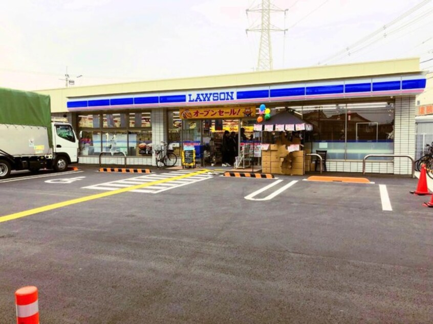 ローソン 守口八雲西町三丁目店(コンビニ)まで110m ゆったりポポＢ棟