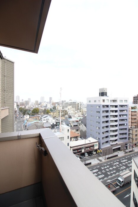 室内からの展望 ラシ－ヌ天王寺